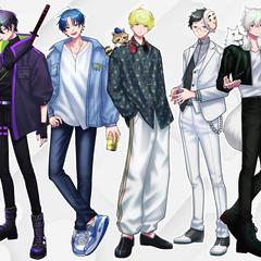フルパワーアダルツ - 立ち絵集合イラスト