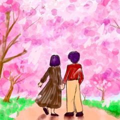 イメージ絵　さくら