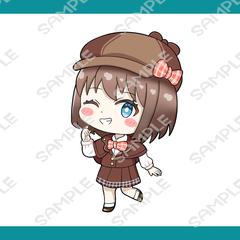 【ちびキャラ】探偵風の女の子