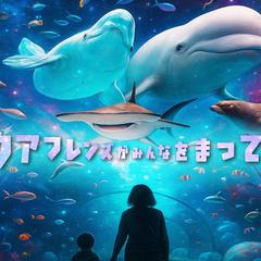 水族館HPのメインビジュアル