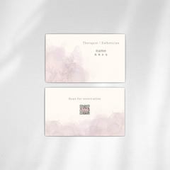Therapist / Esthetician 名刺デザイン