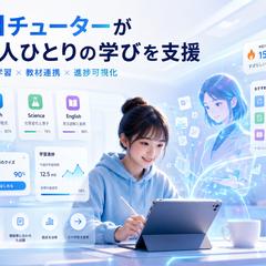 AIチューター搭載の個別学習支援システムを開発しました