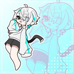 自キャラのSDイラスト
