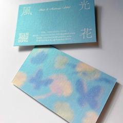 ヘアメイクアップアーティストの名刺デザイン