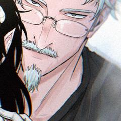 50代男性キャラのアニメ・ブラシ塗り参考