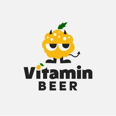 Vitamin BEER｜ロゴ・キャラクターデザイン