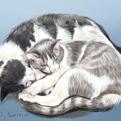 「うちのこ」イラストサンプル