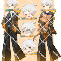 TRPGの少年の立ち絵のご依頼のもの