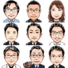 似顔絵アイコンサンプル