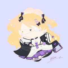 二次創作　デフォルメイラスト