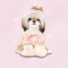 うちの子イラスト　シンプル
