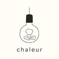 ロゴデザイン｜移動カフェ「chaleur（シャルール）」