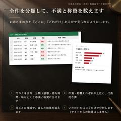 口コミ全件の分類と分析レポート
