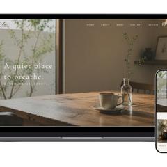 【デモサイト】カフェ｜ナチュラルで温かみのあるデザイン