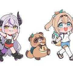 ホロライブ所属タレント風真いろは様配信用サムネイル