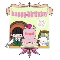 お誕生日オリジナルイラスト