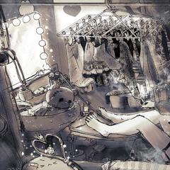 「魔力オフ」ヘッダーイラスト・サムネイルイラストとして制作