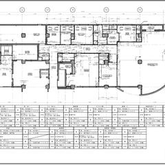 建築　平面詳細施工図