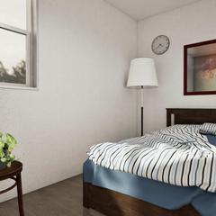 寝室イメージパース作成