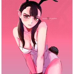 【一枚絵参考】OC/厚塗り/かわいい/セクシー/ポップ
