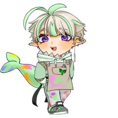 自キャラのミニキャラ