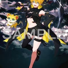 鎌柄ライさま　新ビジュアルイラスト