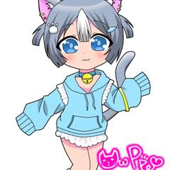 IRIAMライバー様のデフォルメイラスト