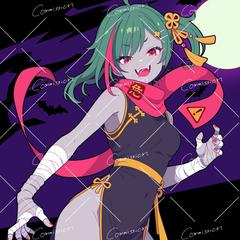 個人Vtuber様依頼の活動用イラスト