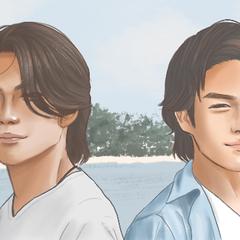 サンプル似顔絵