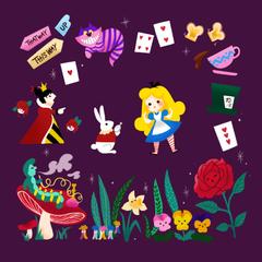 絵本風イラスト