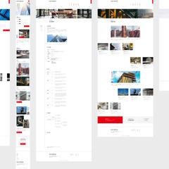 建設会社サイトをHTML/CSSで制作