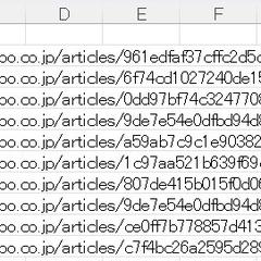ニュース記事とURLの自動取得