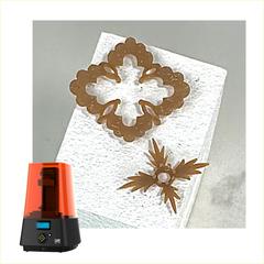 3Dプリント原型（ロストワックス専用レジンで出力）