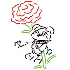 グッズ向けシンプルイラスト