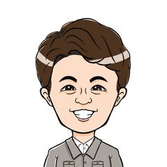 ニッコリ笑顔のビジネスマン