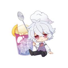 デフォルメイラスト(背景付き)