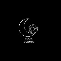 MOON DONUTS」のロゴです。