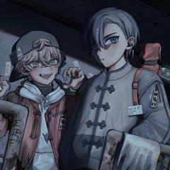 ホラー風イラスト