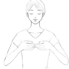 教材の線画イラスト