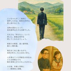 米寿記念アルバム 学生時代
