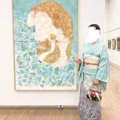 国立新美術館 奨励賞受賞 日本画 182cm×116.5cm
