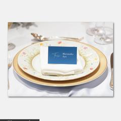 結婚式の席札デザイン