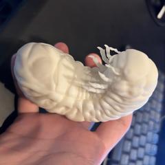 カブトムシの幼虫フィギュア