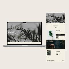 架空観葉植物ECサイト