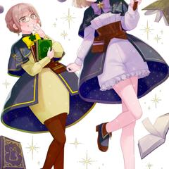 【お仕事】魔法図書館の司書さん