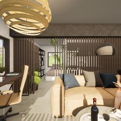 既存アパート大規模改修デザイン CG提案