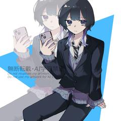 オリジナルキャラクターの一枚絵制作