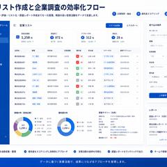 営業リスト作成と企業調査の効率化フローを設計