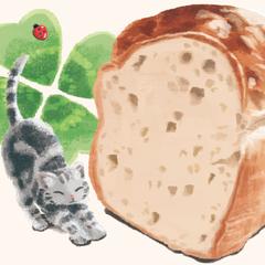 食パンとネコ