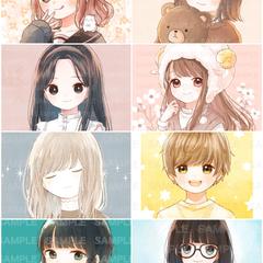 ご依頼イラスト（アイコン用など）